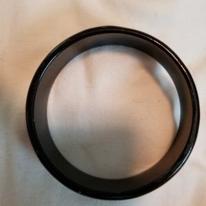 Black bangle bracelet
